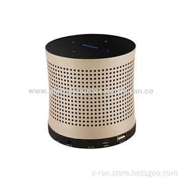 ER-BT22 2014 New Design Smartphone Bluetooth Speaker with Aluminum Material, 3-5 Hours Working Time